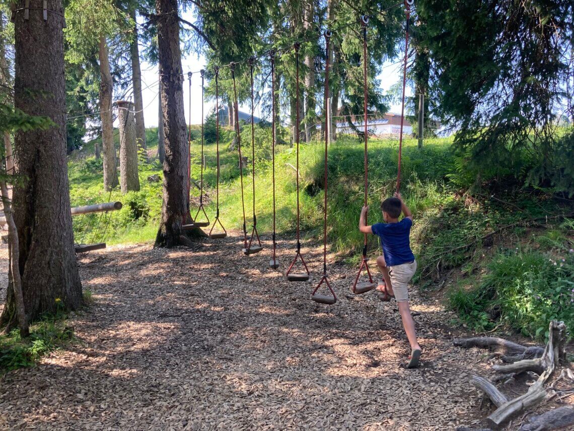 En ook je behendigheid wordt op de proef gesteld in KaiserWald. 