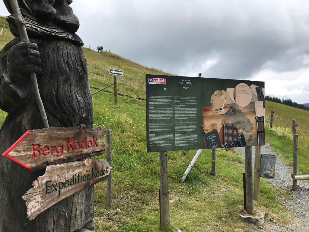 Expedition Kodok is weer een hele kindvriendelijke wandeling in Saalbach Hinterglemm.