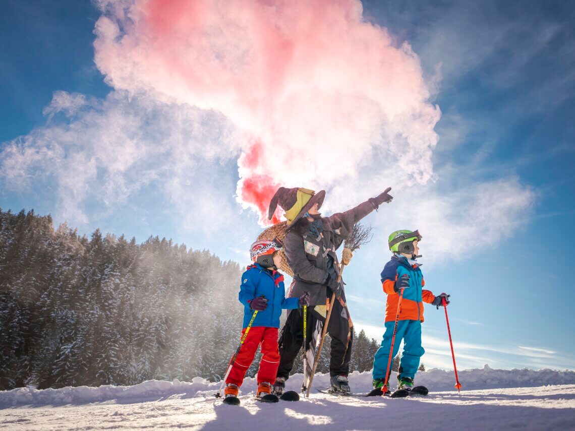 In Söll kom je echte heksen tegen! ©-SkiWelt Wilder Kaiser-Brixental Dietmar-Denger