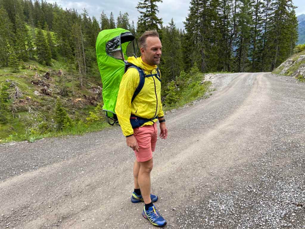 Deuter Kid Comfort Active de lichtgewicht rugdrager voor kleine kinderen Kids in de bergen