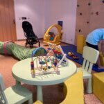 In het Sporthotel Ellmau is ook een speelkamer waar je gebruik van mag maken.