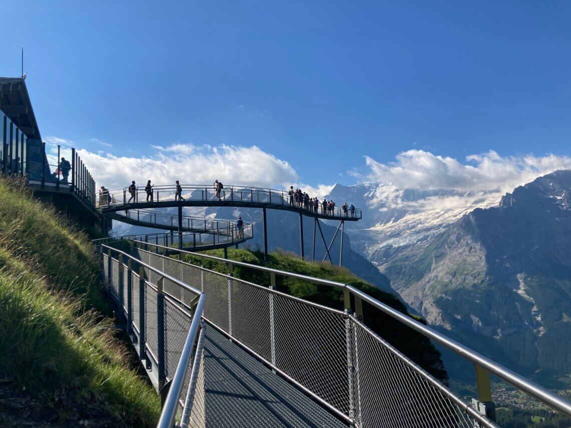 De Cliff Walk is eveneens een gave uitstap in je Jungfrauregio met kinderen.