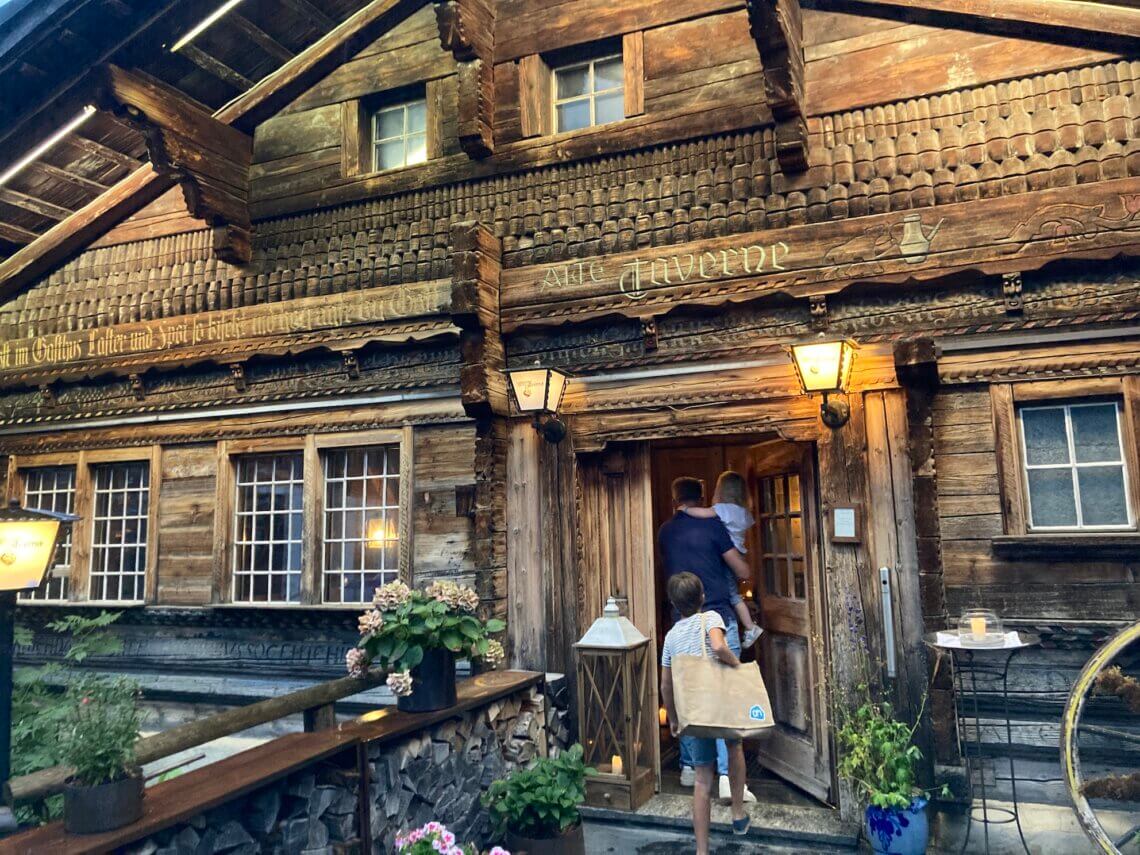 De Alte Taverne is een prachtig restaurant in Adelboden.