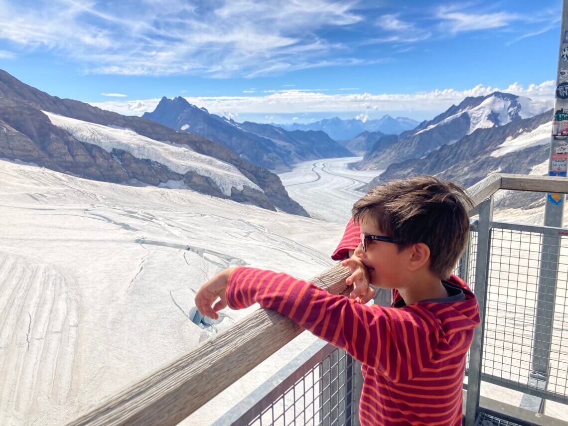 De Jungfraujoch, de Top van Europa.