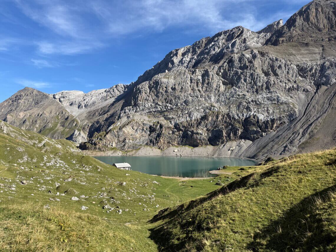 De prachtige regio Lenk in Simmental in Zwitserland.