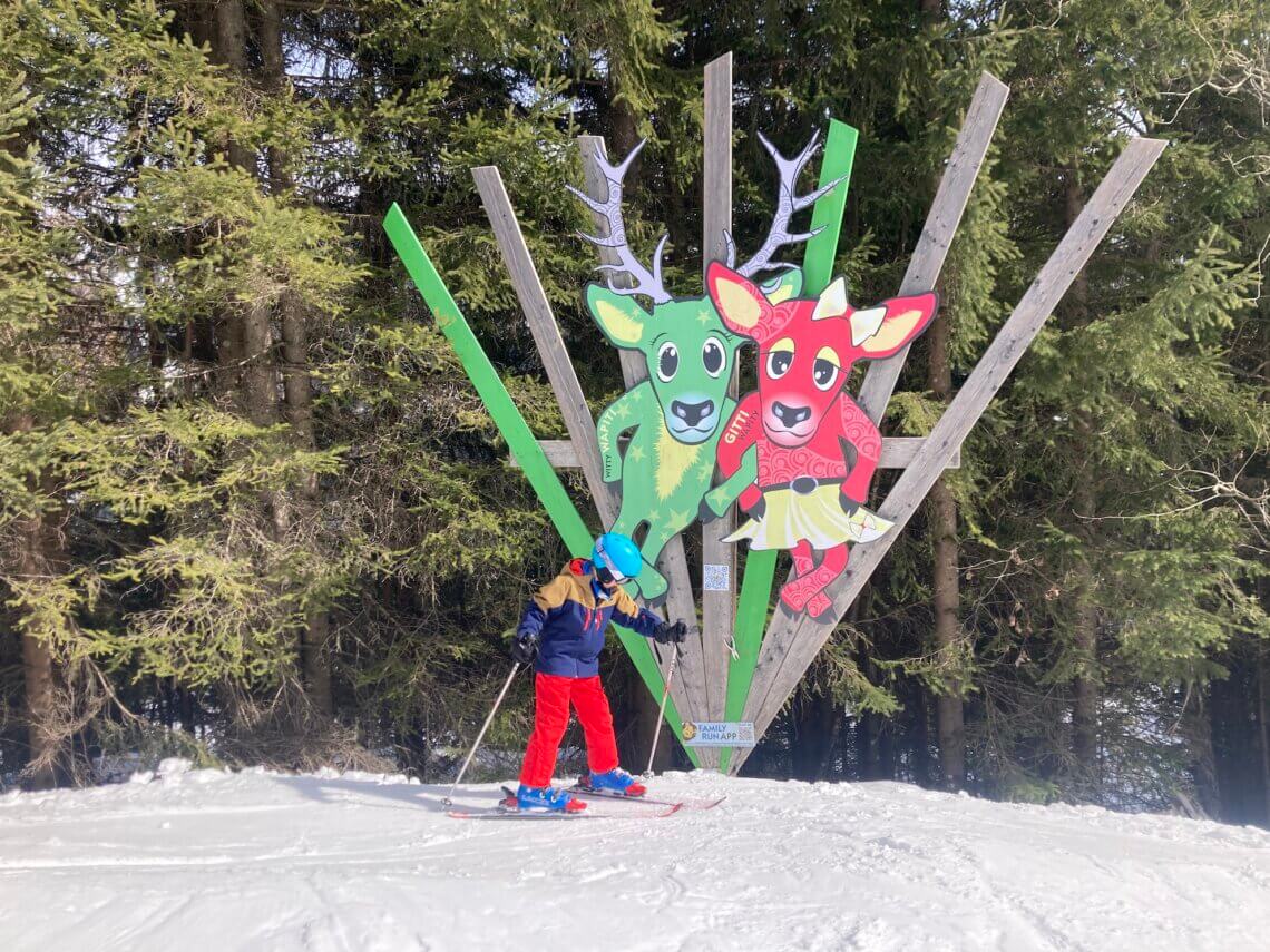 In skigebied Flachau is de Family Run is een route van in totaal 19 kilometer, ideaal voor kinderen en gezinnen. 