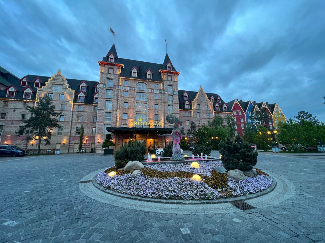 Europa-Park heeft ook prachtige hotels, allen ook helemaal in thema.