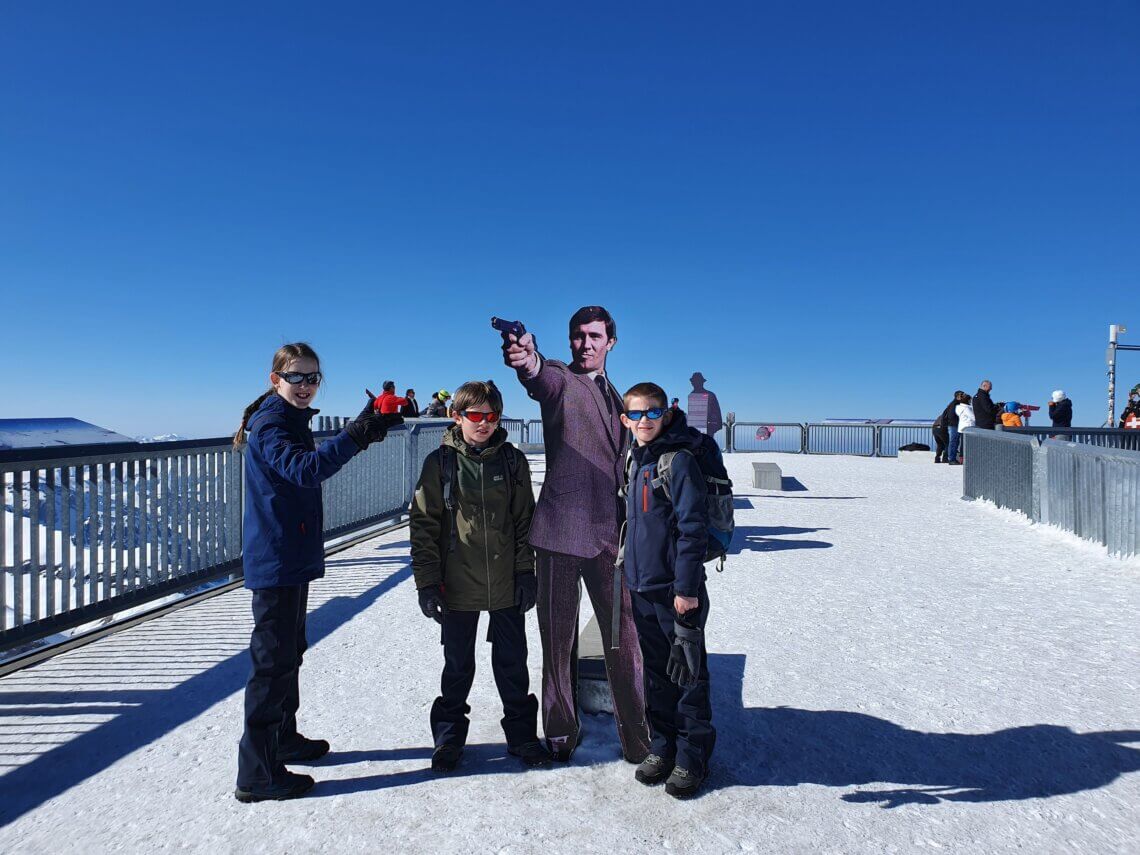 De Schilthorn staat bekend van James Bond.