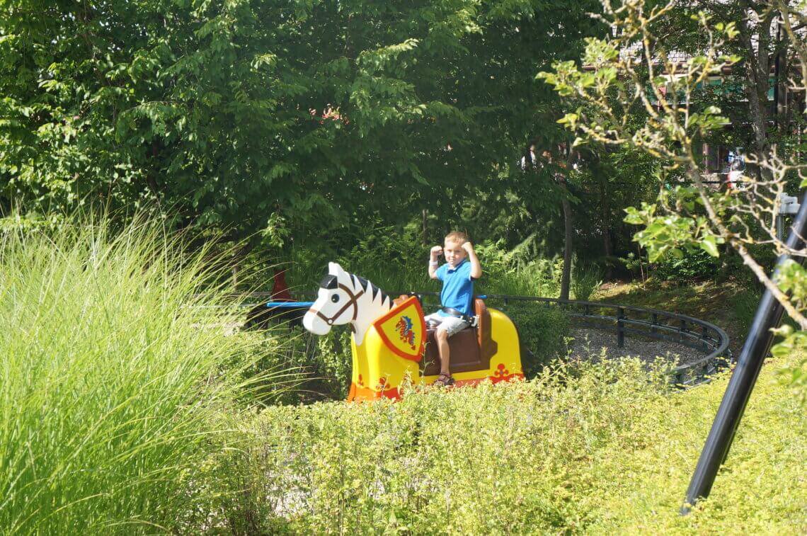 In ridderland zijn natuurlijk ridderpaarden.