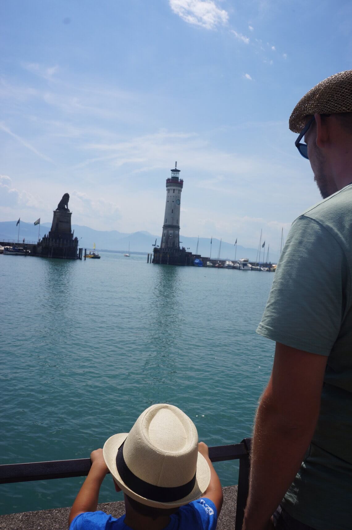 Ook Lindau is zeker een bezoek waard tijdens een vakantie bij de Bodensee met kinderen.