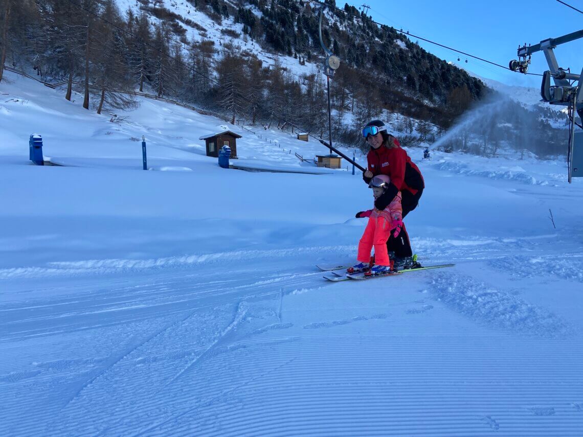 In Obergurgl is een fijne en persoonlijke skischool met een Nederlandstalige skilerares.