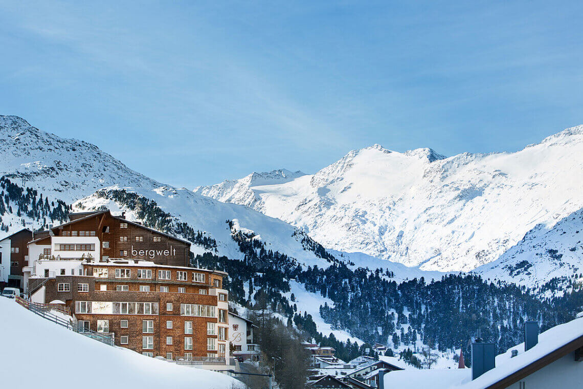 Mano en A. verbleven is hotel Bergwelt in Obergurgl