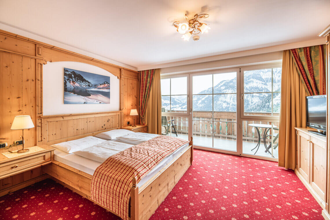 Wij verbleven in een 'traditionele kamer' © Hotel Scherlin