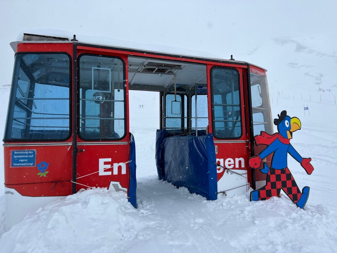 Het kinderland van de Engstligenalp is helemaal in het teken van Globi.