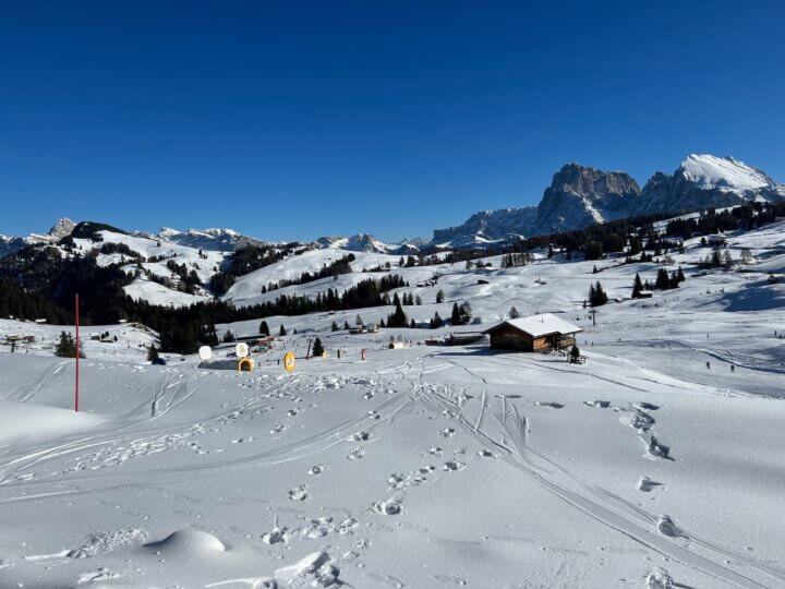 De Seiser Alm is een heerlijk skigebied voor gezinnen.