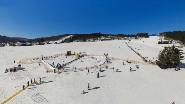 Bij de Ritzhagenlift en Wilddieb lift © Foto: Skigebied Willingen