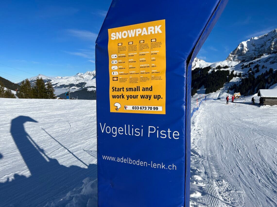 De Vogellist-piste heeft verschillende speelelementen onderweg.