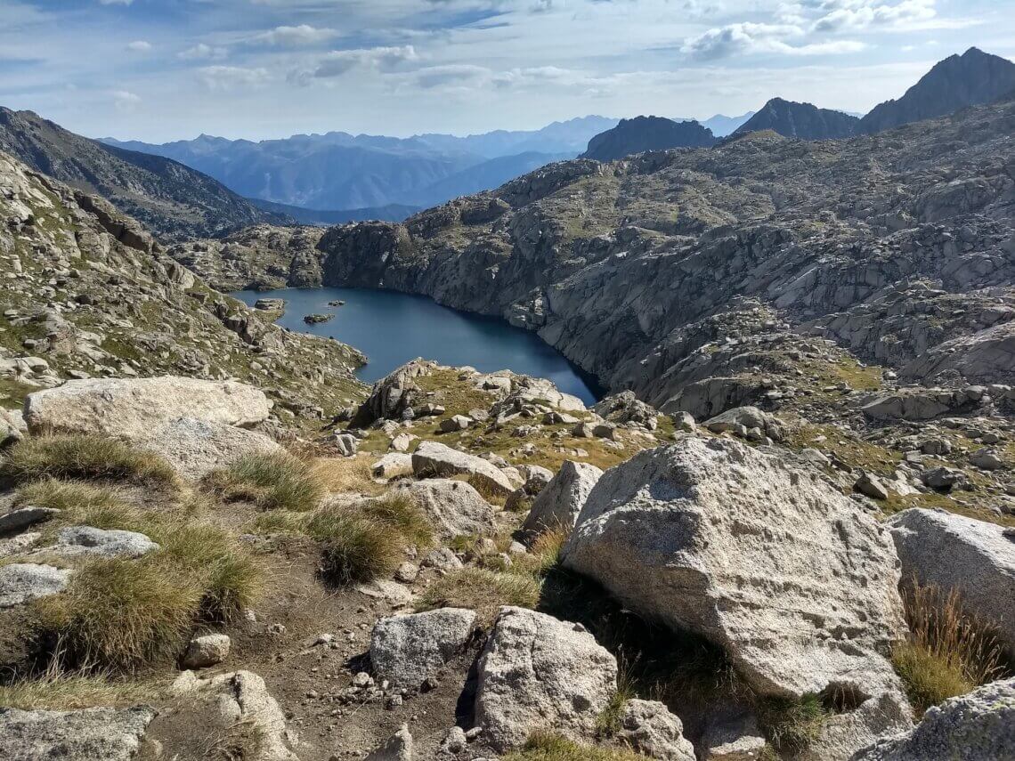 Het uitzicht bovenop de berg is prachtig! 