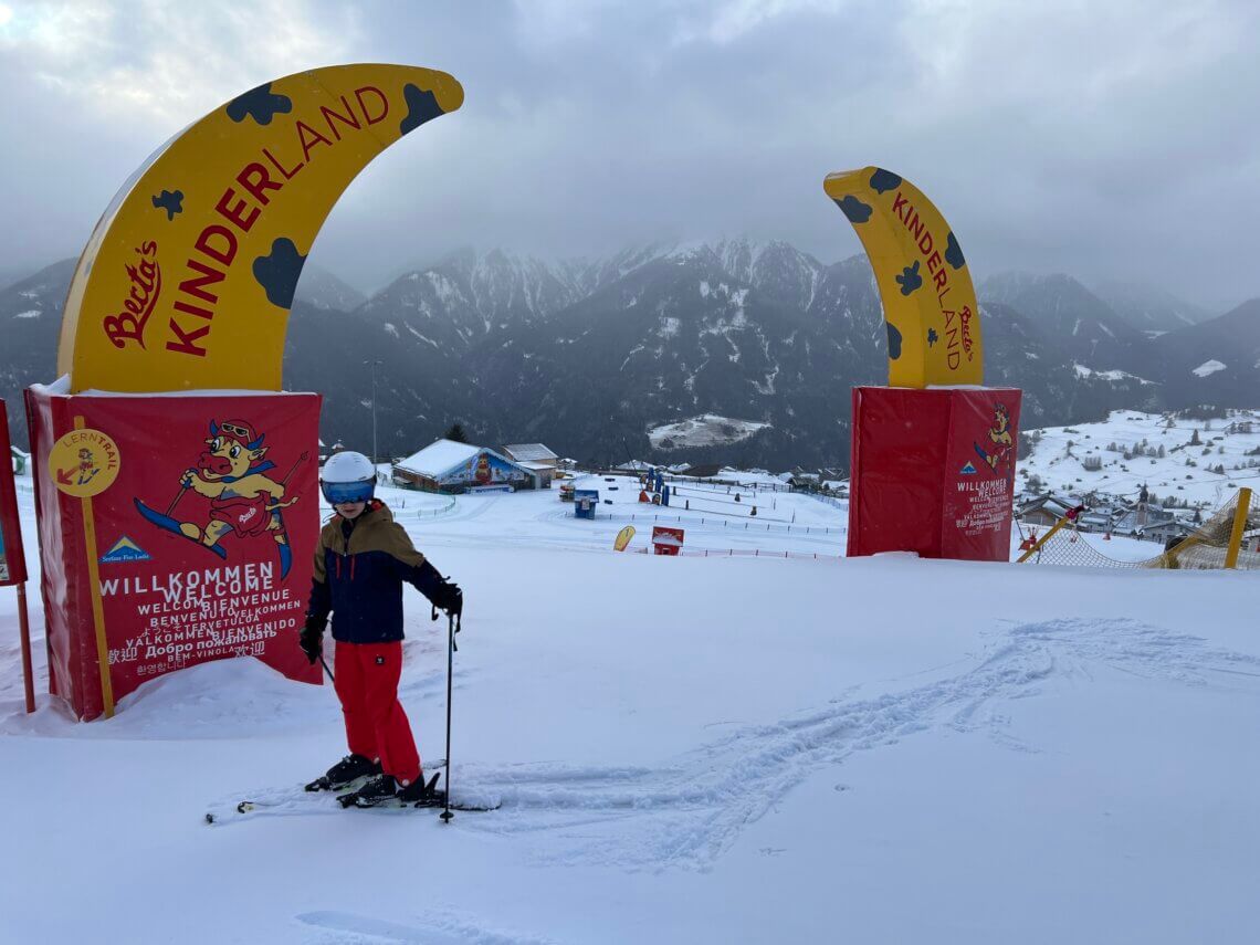 In Ladis is geen bruisende après-ski, maar je bent wel snel in Berta's kinderland.