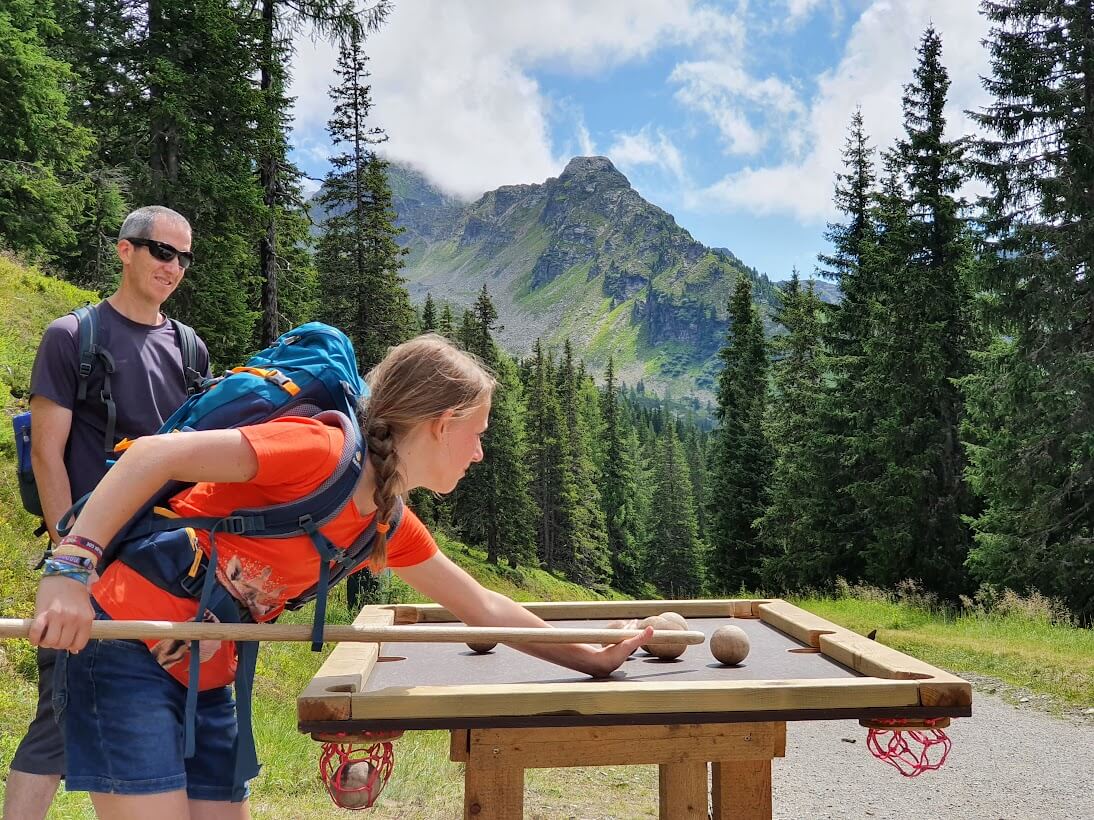 De Kid's Adventure Trail is ook een aanrader, met allerlei speelstations onderweg.