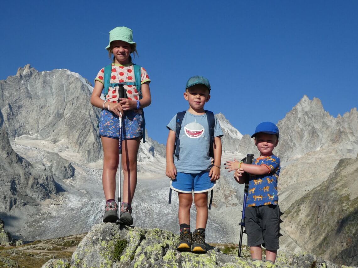 Een prachtige tocht, maar niet de makkelijkste. Zorg dat zelf goed ervaren bent en je kids wandelen gewend zijn.