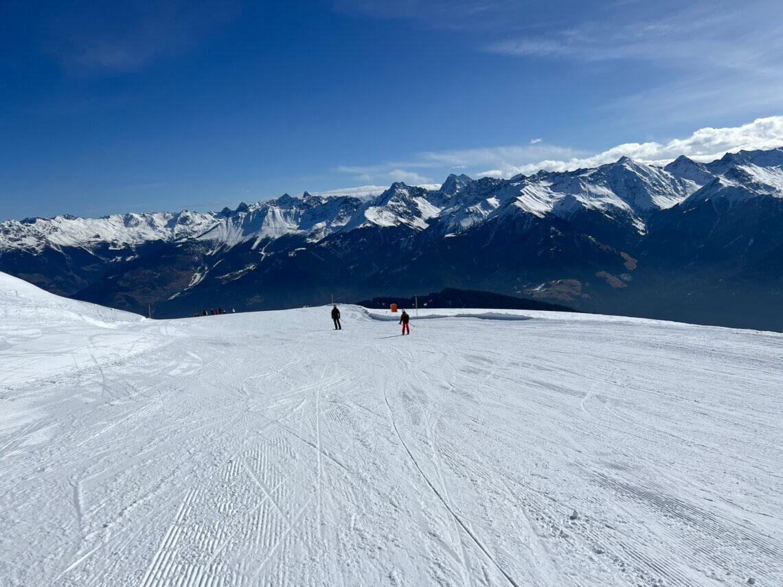 Aan de kant van Serfaus vonden wij het heerlijk skiën. Mooie pistes en relatief rustig.