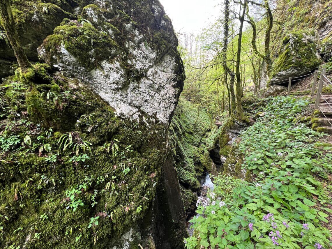 Ook deze 'zij' kloof is erg mooi! 