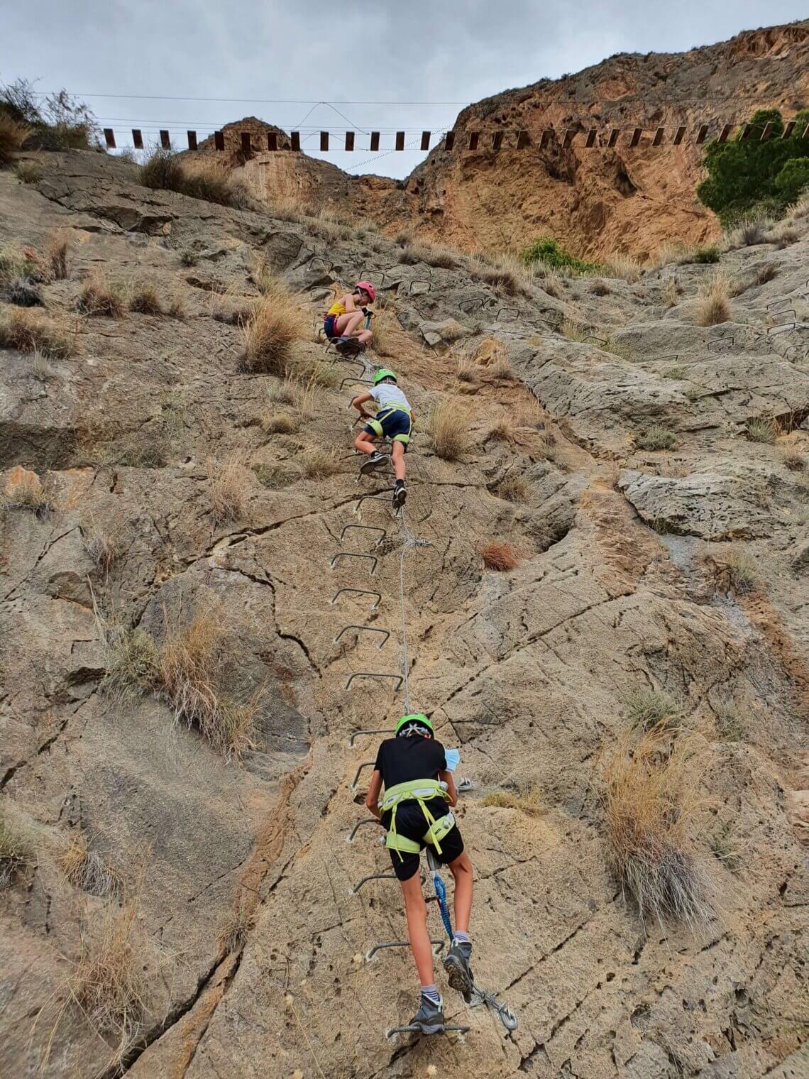 Ook deze is in Spanje! (Via Ferrata de Redovan)