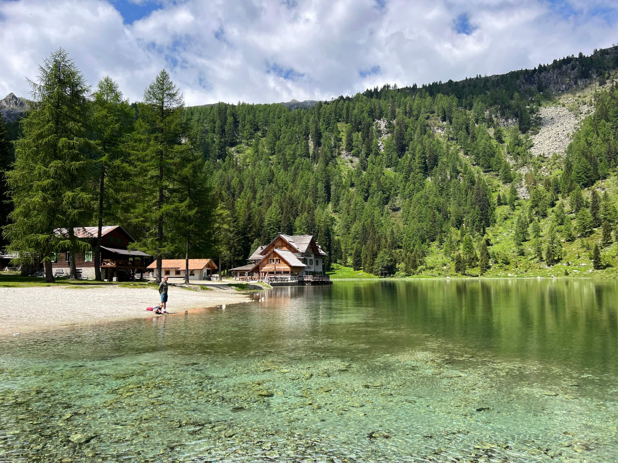 Lago Nambino is een verscholen parel vlakbij Madonna Di Campiglio.