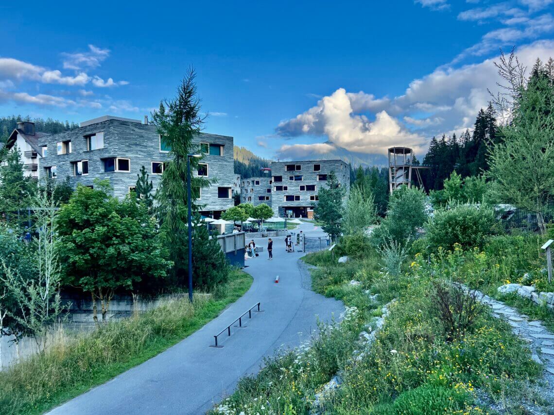 Het Rocksresort LAAX in Zwitserland.