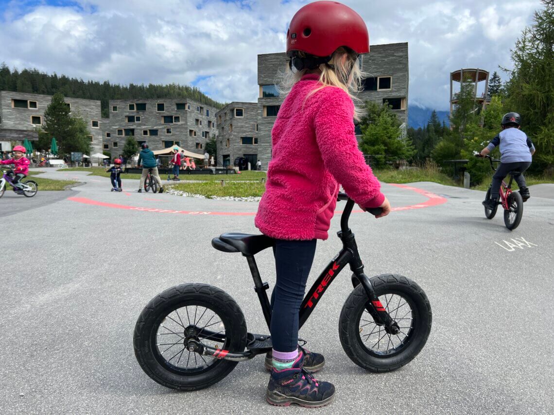 Het bikeparcours van Rocksresort LAAX is echt top!