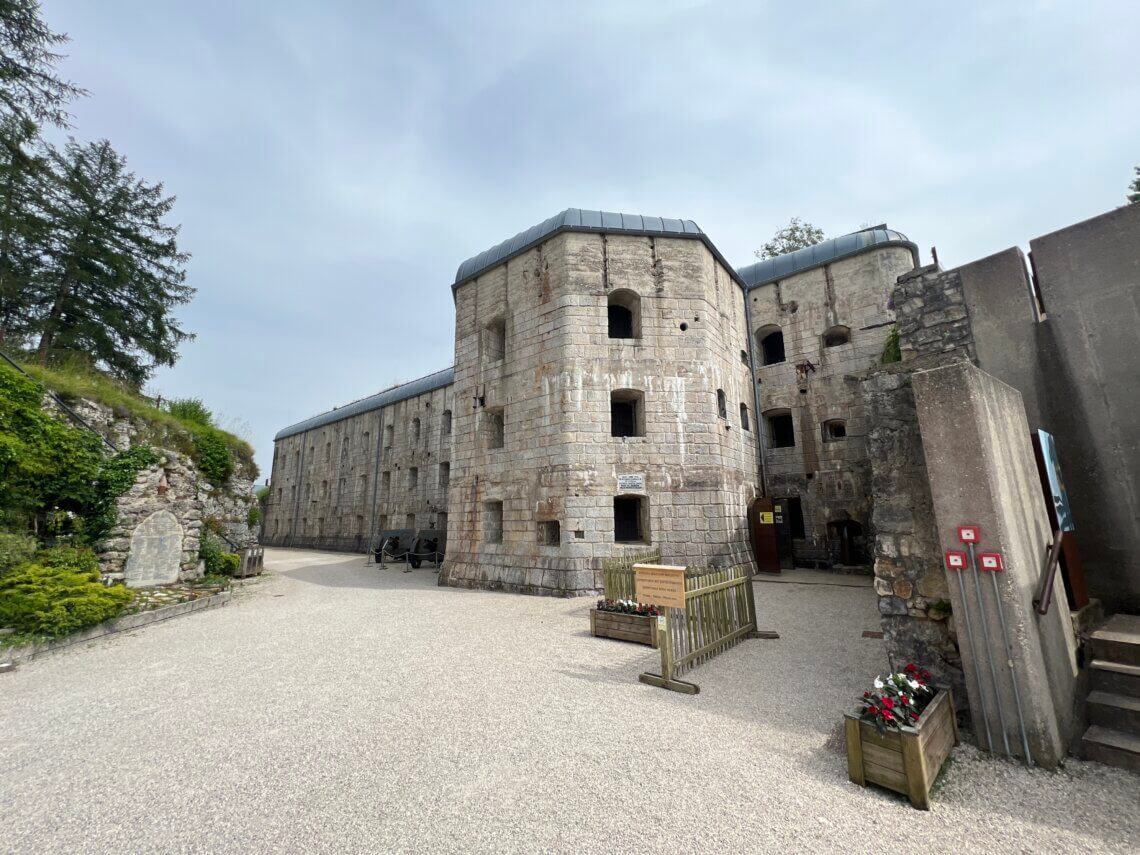 Fort Belvedere was voor ons één van de hoogtepunten in Alpe Cimbra. 