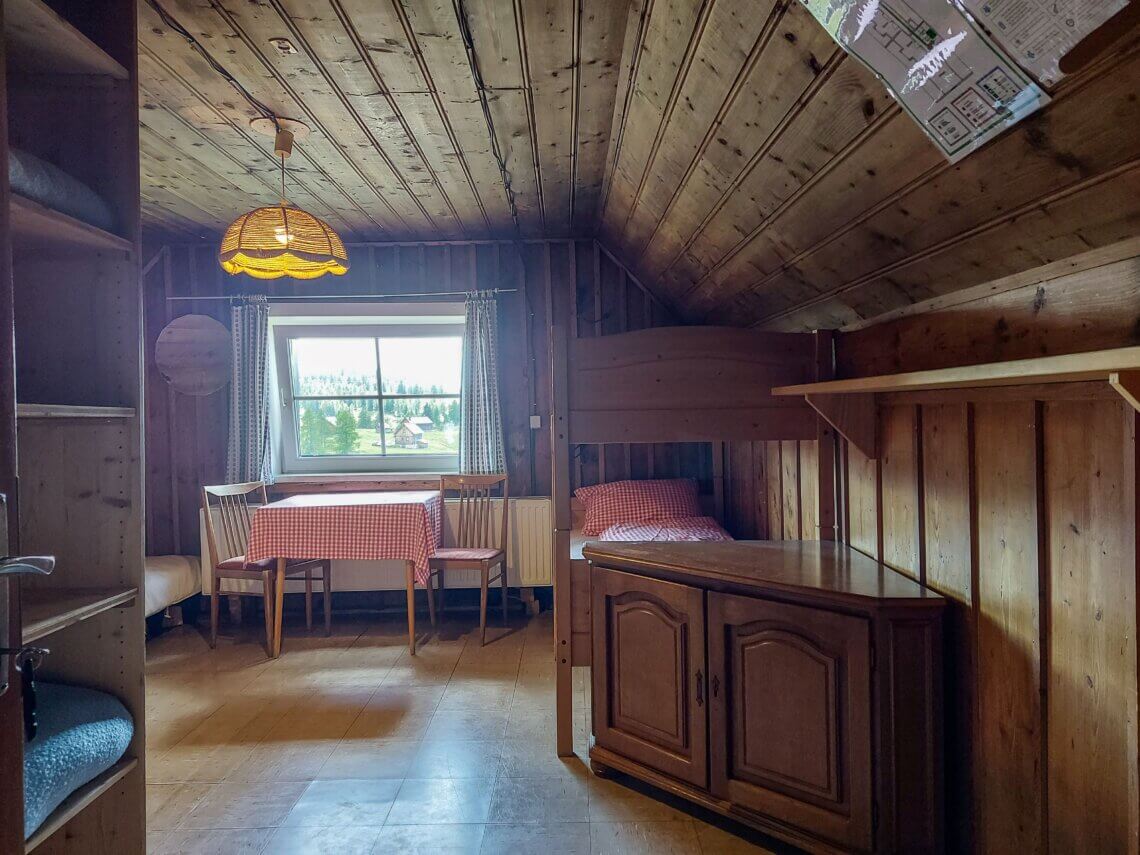 Een gezellige, knusse en typisch Oostenrijkse familiekamer