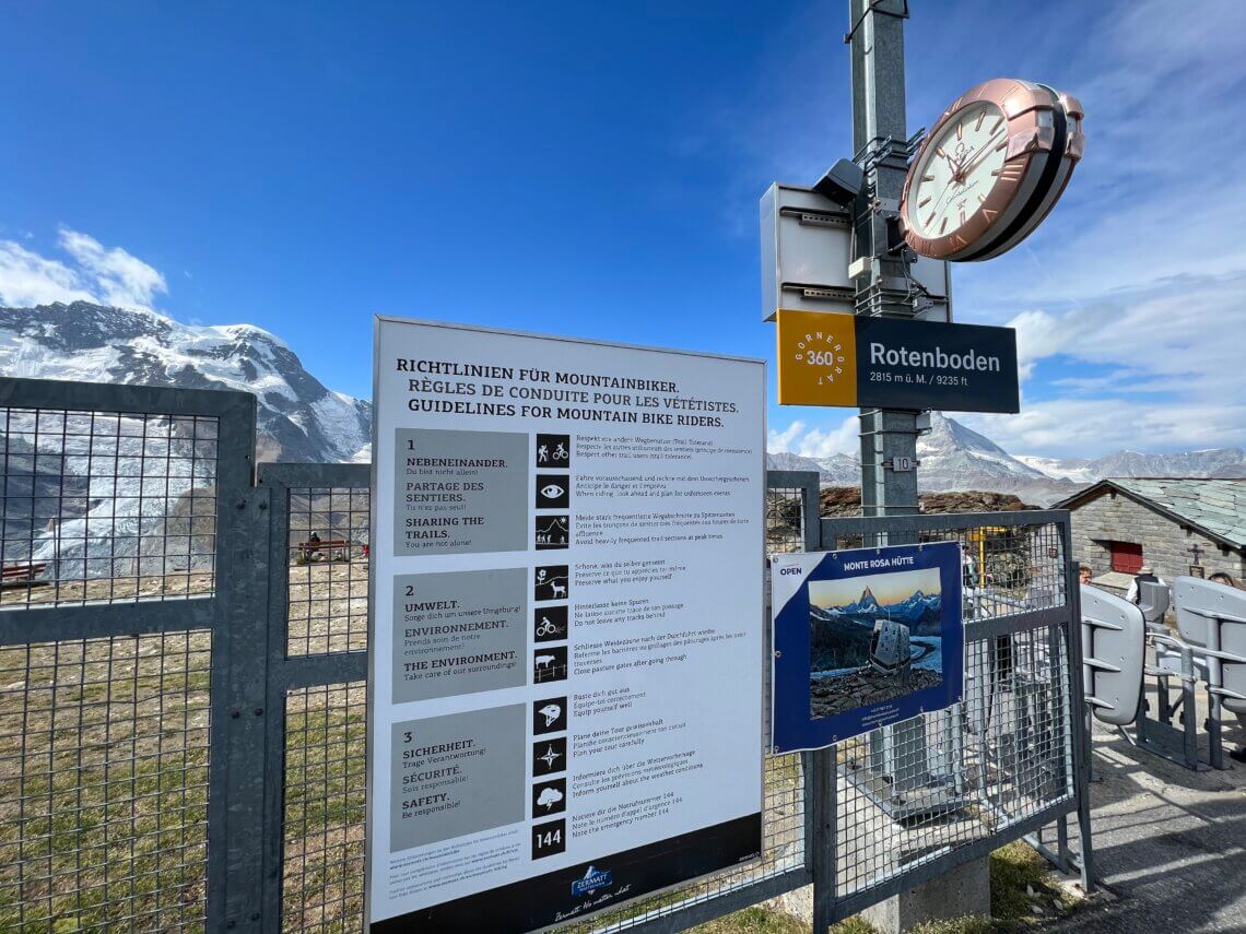 Station Rotenboden is de fotoplek voor de Matterhorn en hier is de grootste Alpentuin van Europa.
