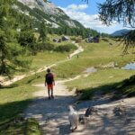 Wandelend van de Großsee, langs de Tauplitzsee, weer terug naar de Grazerhütte