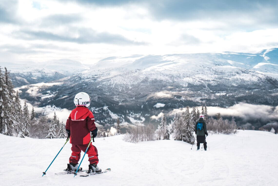 In Noorwegen zijn ook kindvriendelijke skigebieden en goede sneeuwcondities. Copyright: 