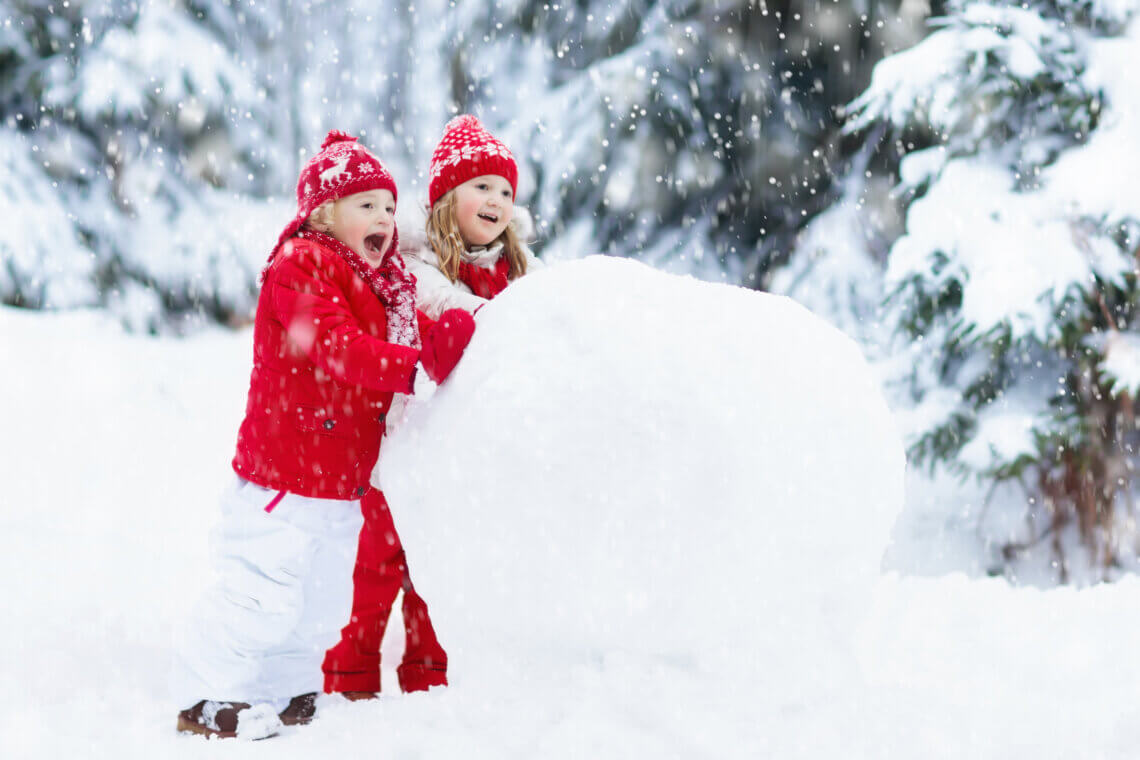 Scandinavië is in de winter een wit wonderland! 