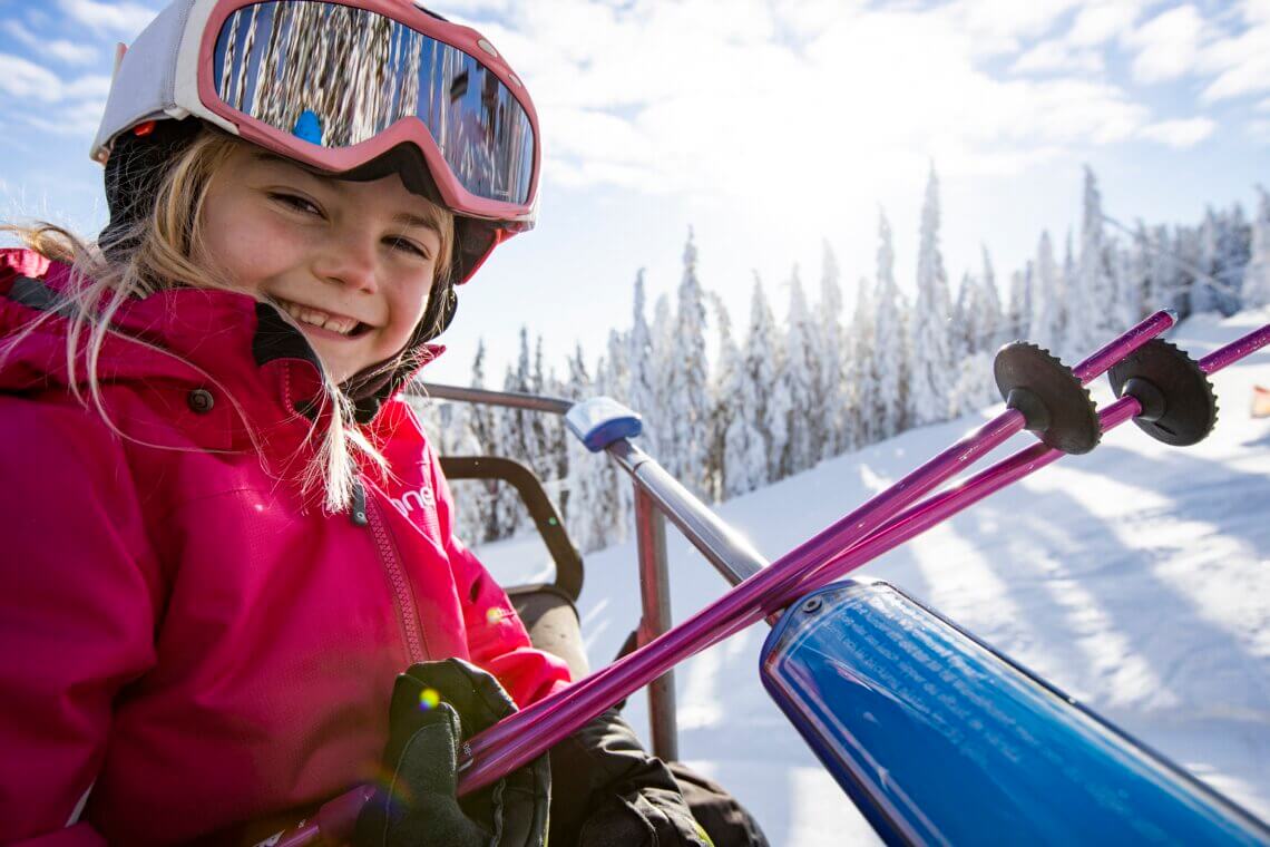 Scandinavië heeft hele kindvriendelijke skigebieden. © Beeld: Buro Scanbrit 