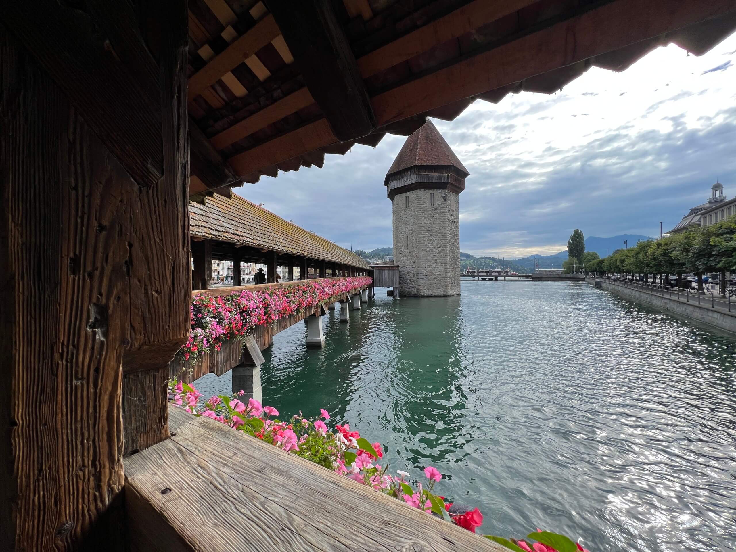 De Kapelbrücke is het icoon voor Luzern.