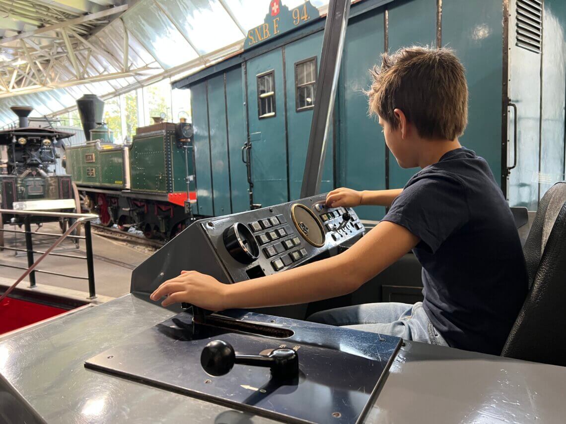 Er is ongelooflijk veel te zien en te doen in het Verkehrsmuseum in Luzern.