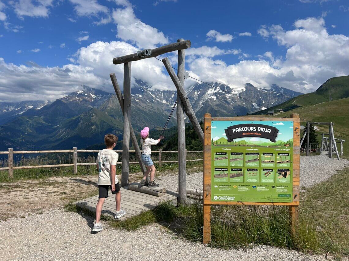 Saint-Gervais-les-Bains Ninja Parcours
