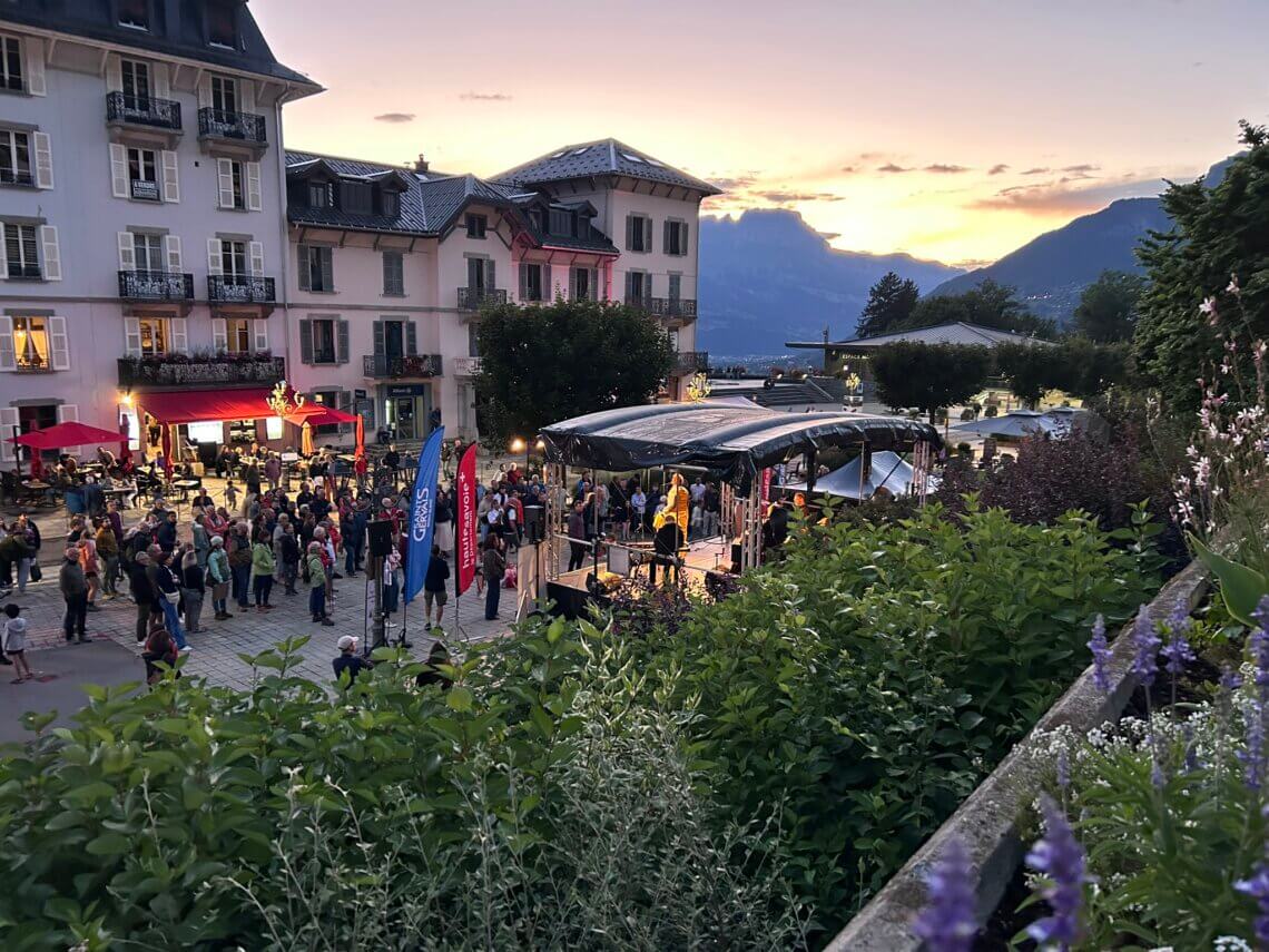 Saint-Gervais-les-Bains straattheater