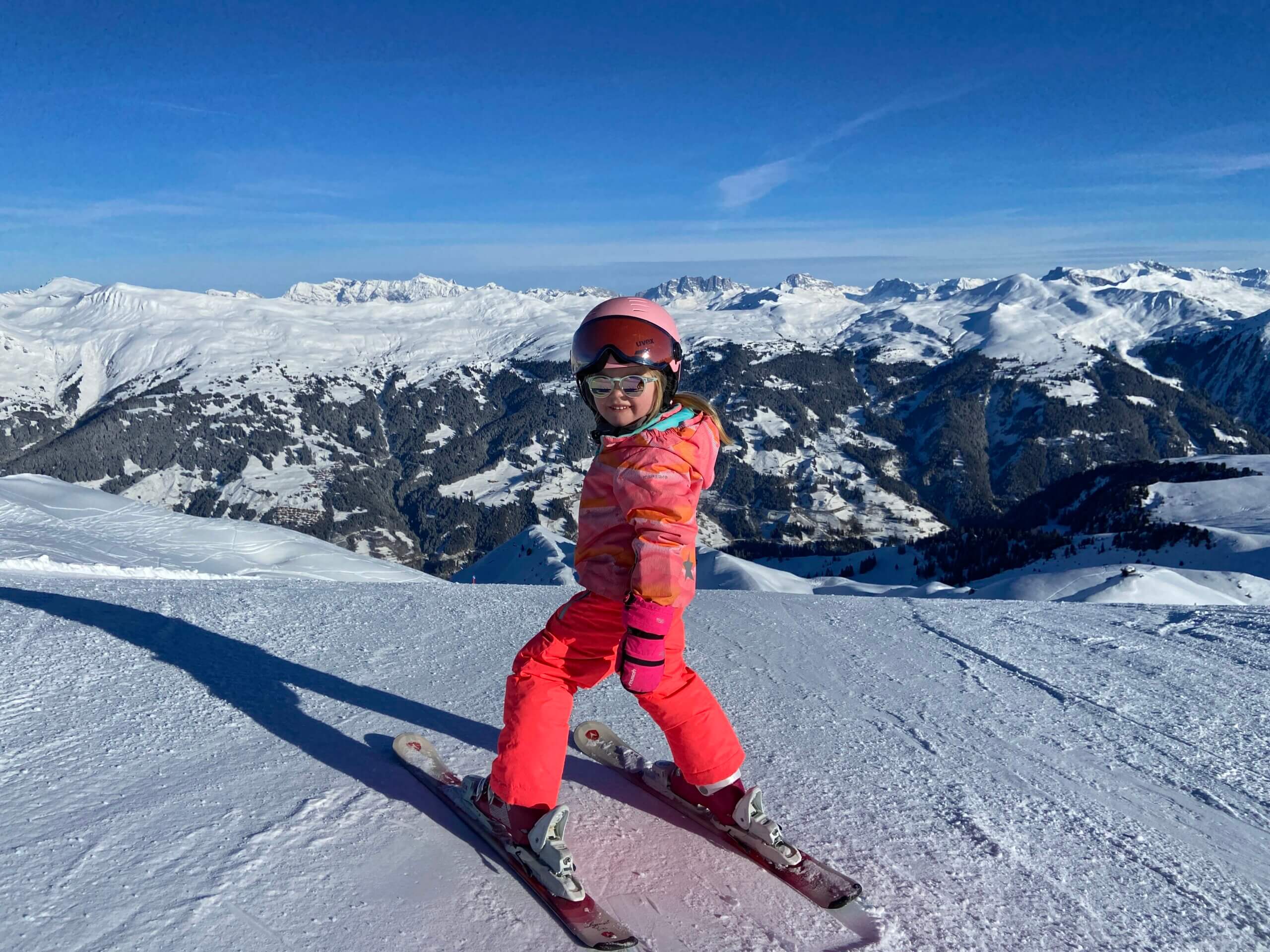 Het skigebied van Arosa-Lenderheide is kindvriendelijk en heel groot!
