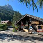Aankomst bij camping Catinaccio Rosengarten in Val di Fassa.