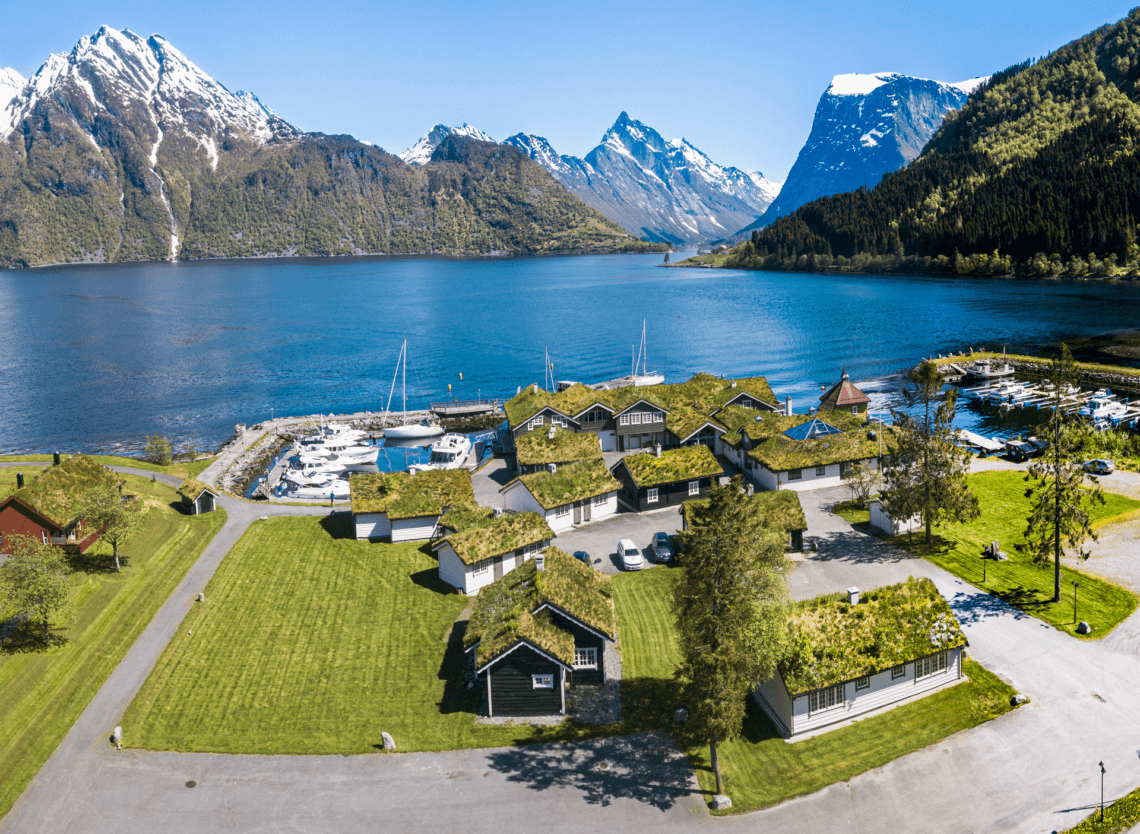 Noorwegen - Uitzicht over de fjorden 