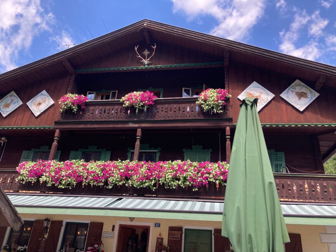 Het Kaiserhaus is een perfecte plek om wat te drinken en te eten