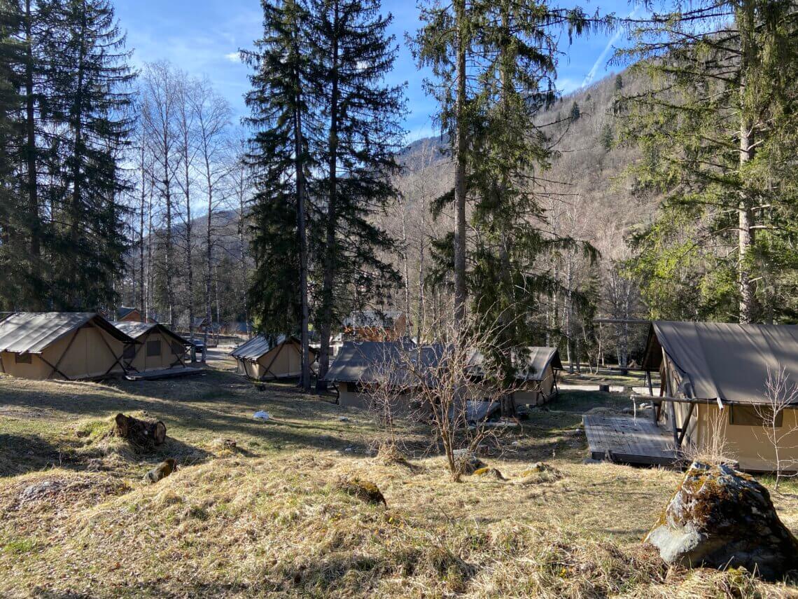 Huttopia Bozel en Vanoise