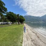 Campofelice camping Village ligt meteen aan het Lago Maggiore.