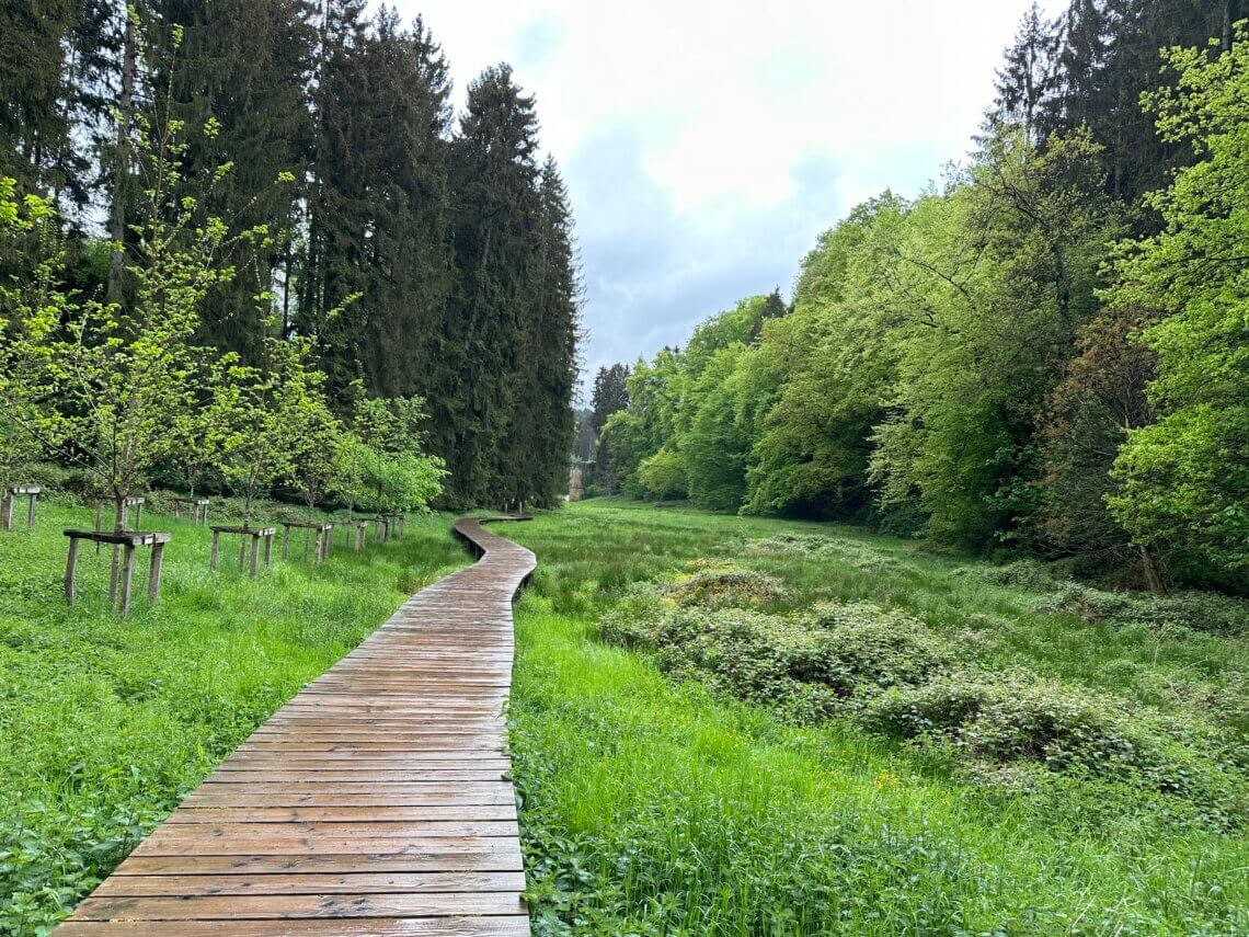 Voor ons is het einde van de route in zicht