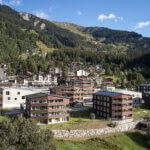 De 7 vakantiewoningen met daarin de appartementen. Foto: Reka
